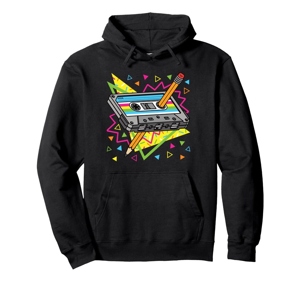 Cassette Tape 70S 80S 90S Party Outfit Hoodie - Aesthetic Graphic Unisex - T-Shirt, Sweatshirt, Hoodie
