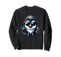 Penguin Bird Soccer Player Ball Sweatshirt - Custom Art Print Unisex - T-Shirt, Sweatshirt, Hoodie