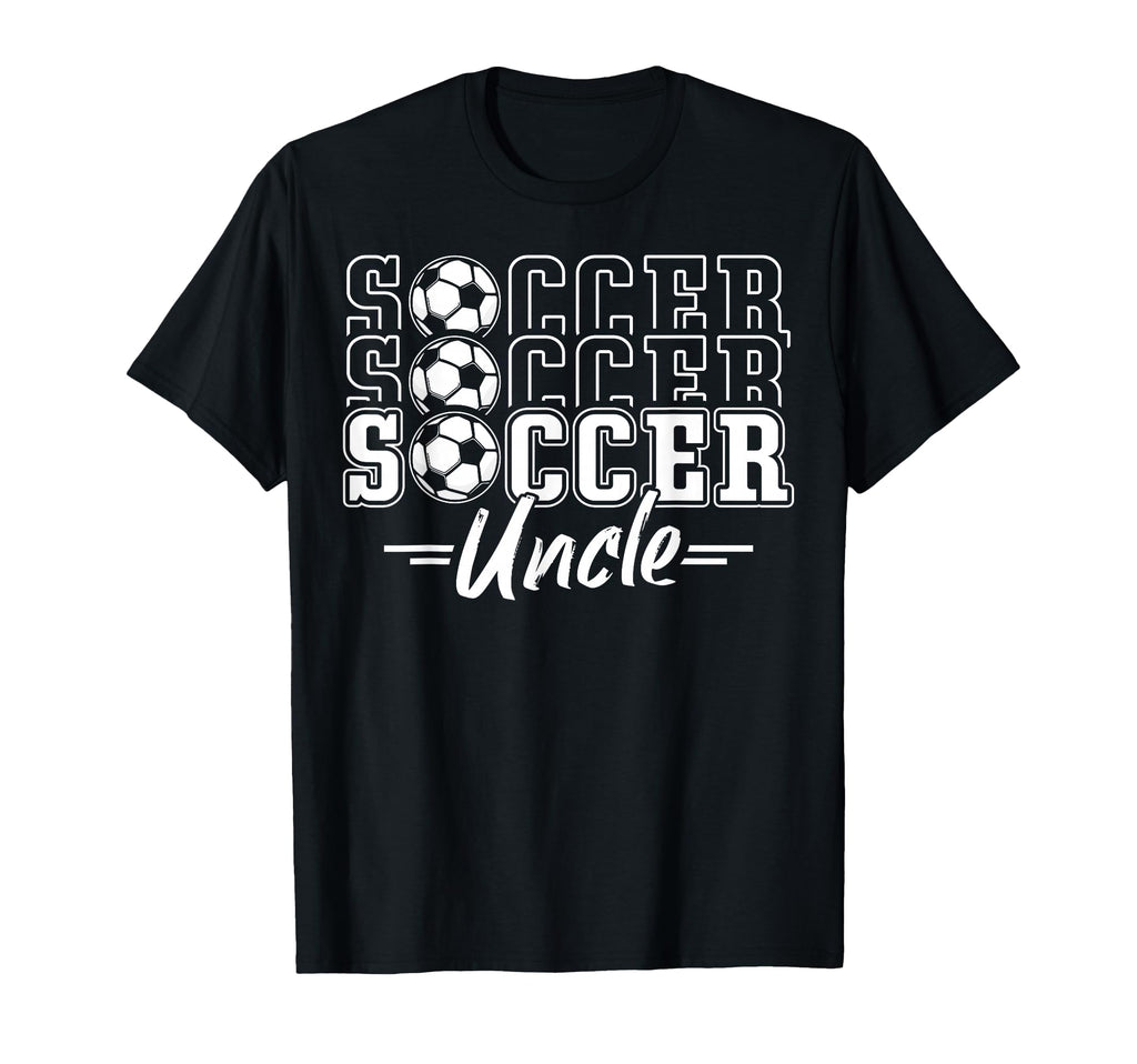 Proud Soccer Uncle Niece And Nephew T-Shirt - Custom Art Print for Adults - T-Shirt, Sweatshirt, Hoodie