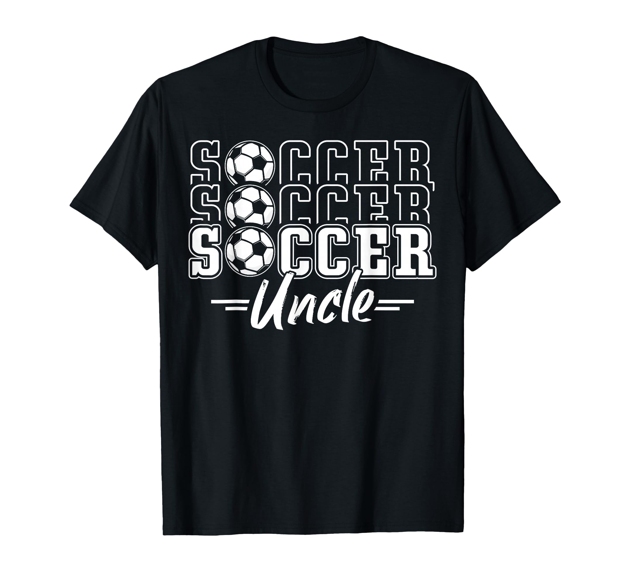 Proud Soccer Uncle Niece And Nephew T-Shirt - Custom Art Print for Adults - T-Shirt, Sweatshirt, Hoodie