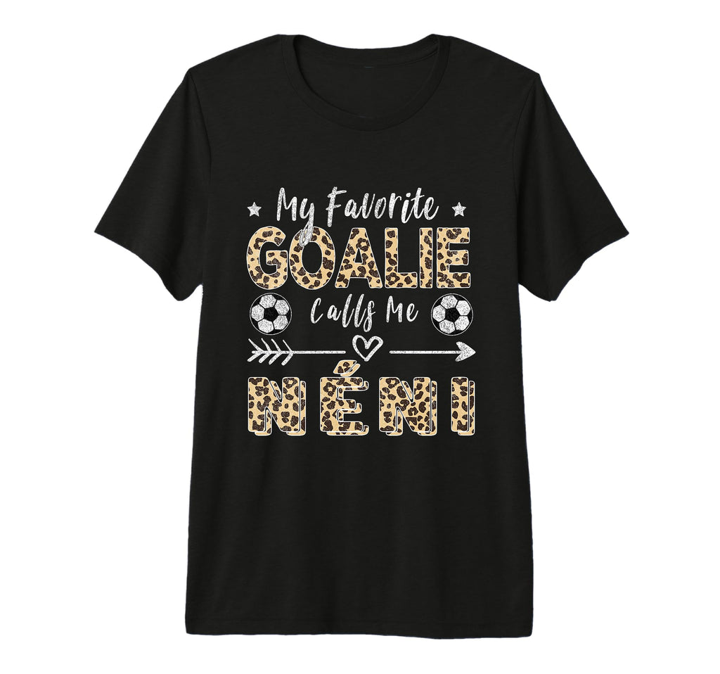 My Favorite Goalie Calls Me N Ni T-Shirt - Minimalist Print Unisex - T-Shirt, Sweatshirt, Hoodie