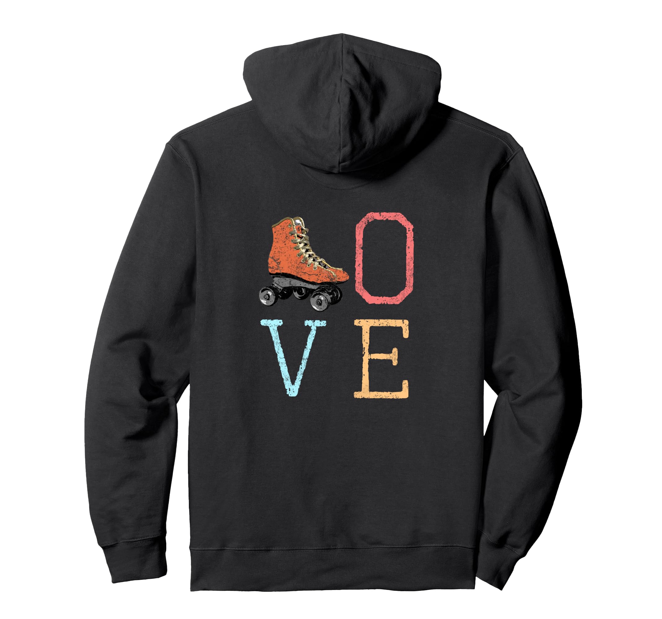 70S Skate Love Roller Skating Gift Hoodie - Novelty Apparel Men Women - T-Shirt, Sweatshirt, Hoodie