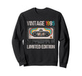 1995 Funny 30Th Birthday Cassette Sweatshirt - Fun Novelty Design Unisex - T-Shirt, Sweatshirt, Hoodie