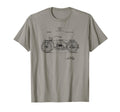 Patent 1919 Motorcycle T-Shirt - Minimalist Print Unisex - T-Shirt, Sweatshirt, Hoodie