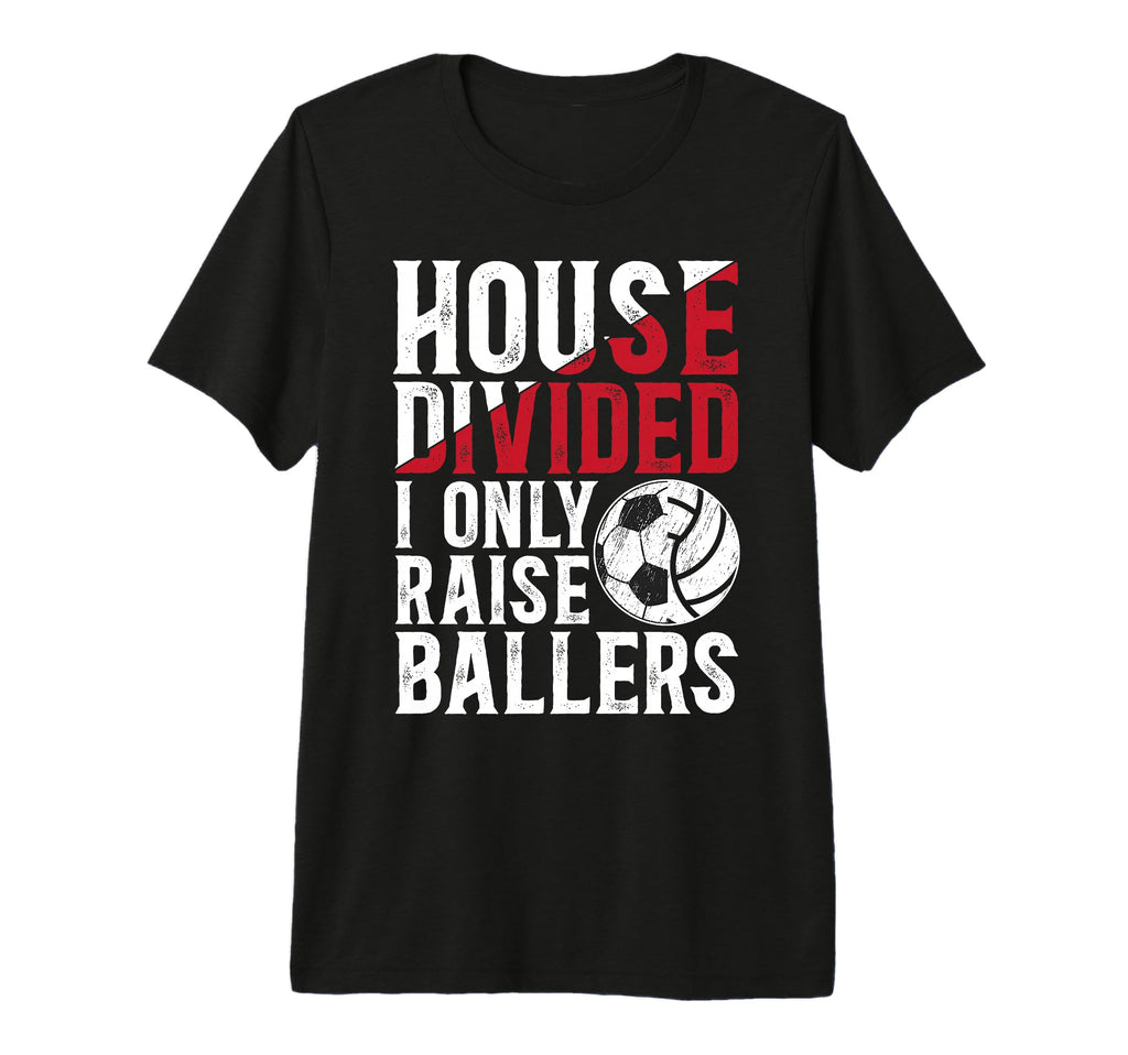 Mens House Divided I Only Raise T-Shirt - Aesthetic Graphic for Adults - T-Shirt, Sweatshirt, Hoodie