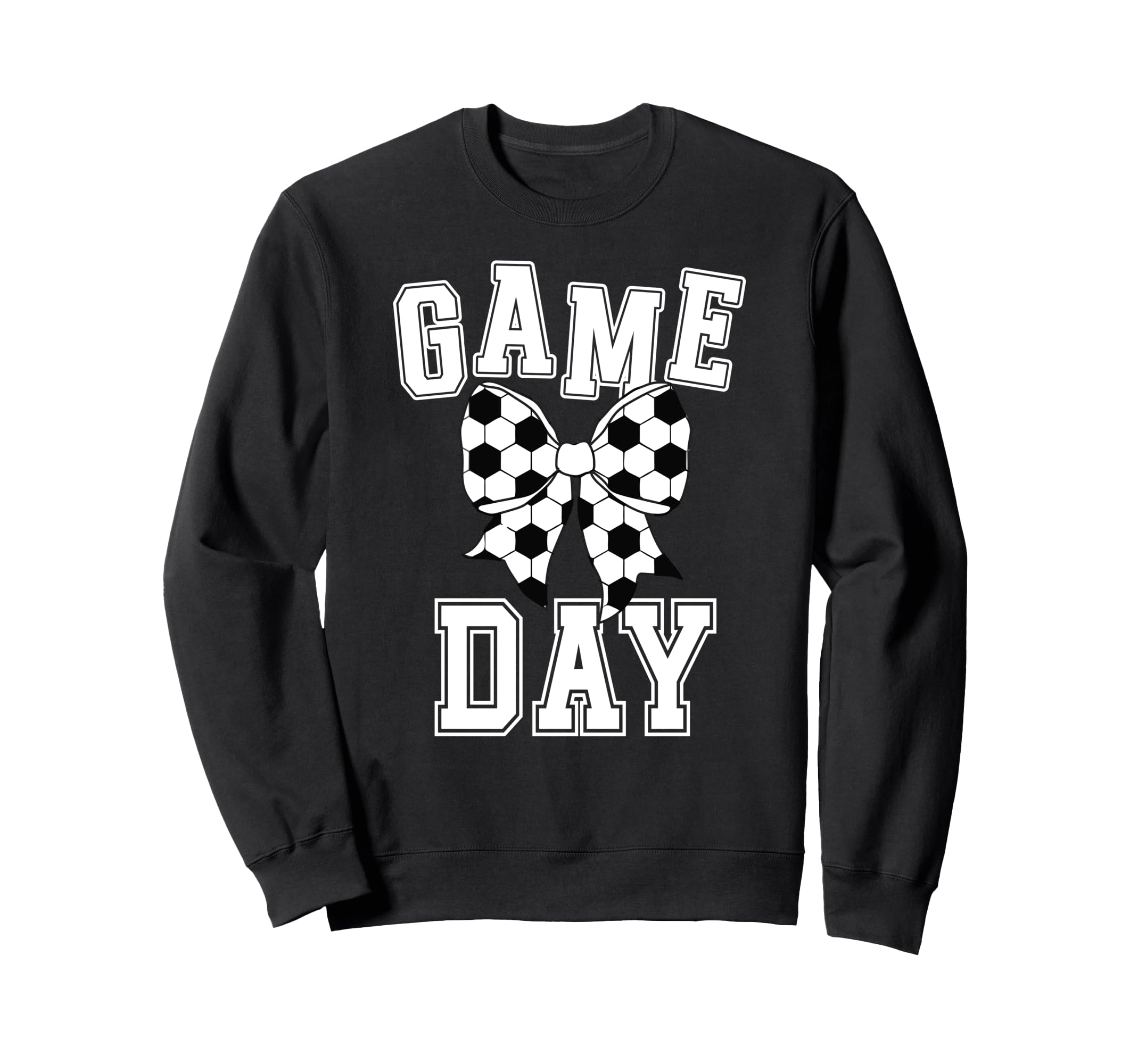 Game Day Soccer Game Day Coquette Sweatshirt - Trendy Graphic Men Women - T-Shirt, Sweatshirt, Hoodie