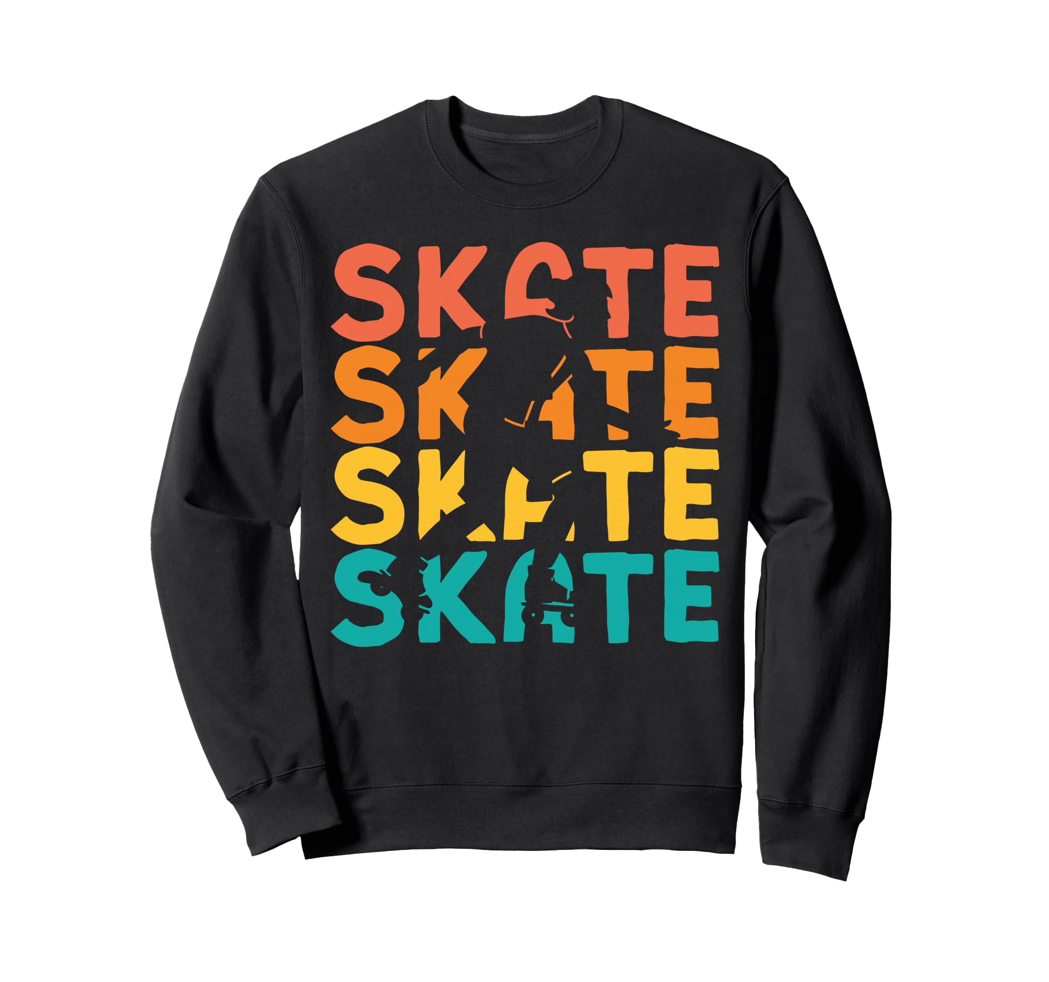 Roller Skating Skate 1970S Skate Skate Sweatshirt - Graphic Print Unisex - T-Shirt, Sweatshirt, Hoodie
