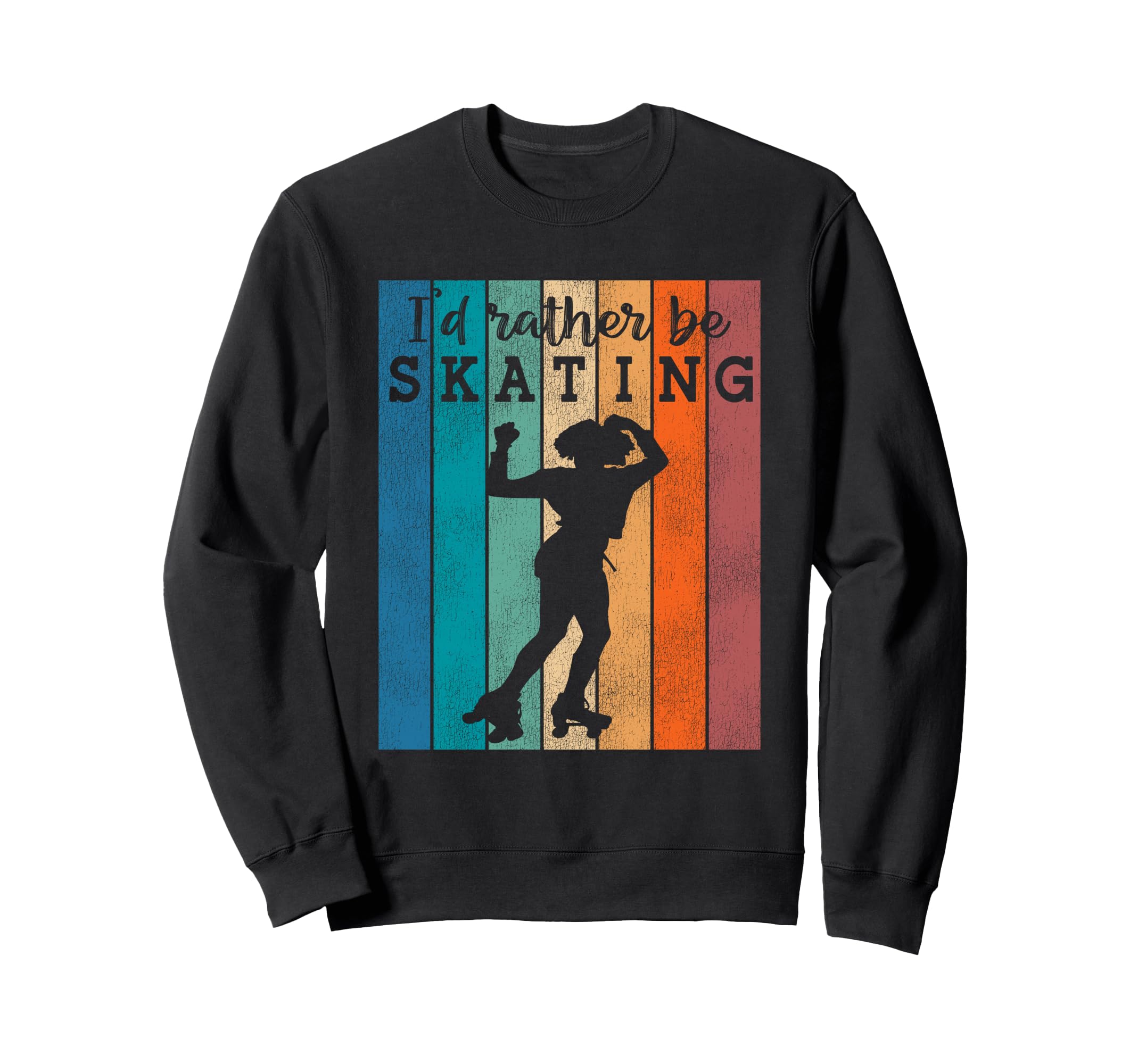 Roller Skating Skate 1970S Sweatshirt - Trendy Graphic Men Women - T-Shirt, Sweatshirt, Hoodie