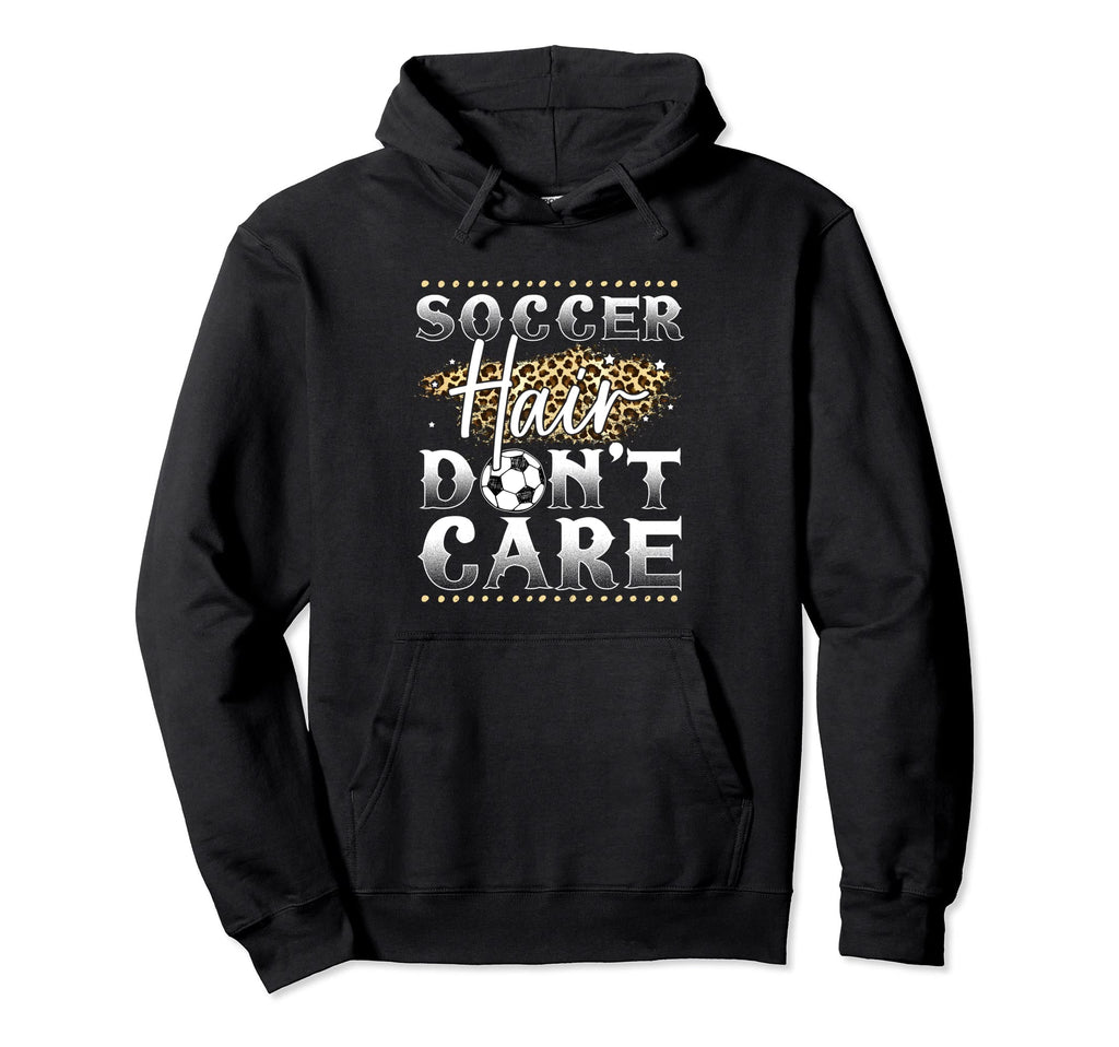Soccer Leopard Soccer Hoodie - Novelty Apparel Men Women - T-Shirt, Sweatshirt, Hoodie