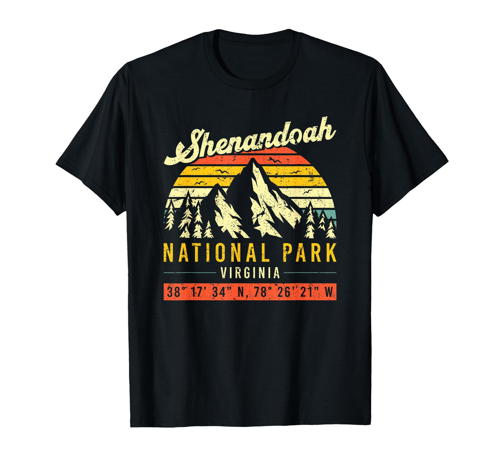 Shenandoah Virginia National Park T-Shirt - Aesthetic Graphic Men Women - T-Shirt, Sweatshirt, Hoodie