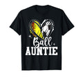 Ball Auntie Softball Soccer Ball Aunt T-Shirt - Novelty Apparel Men Women - T-Shirt, Sweatshirt, Hoodie