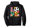Funny Soccer Art Soccer Player Hoodie - Aesthetic Graphic for Adults - T-Shirt, Sweatshirt, Hoodie