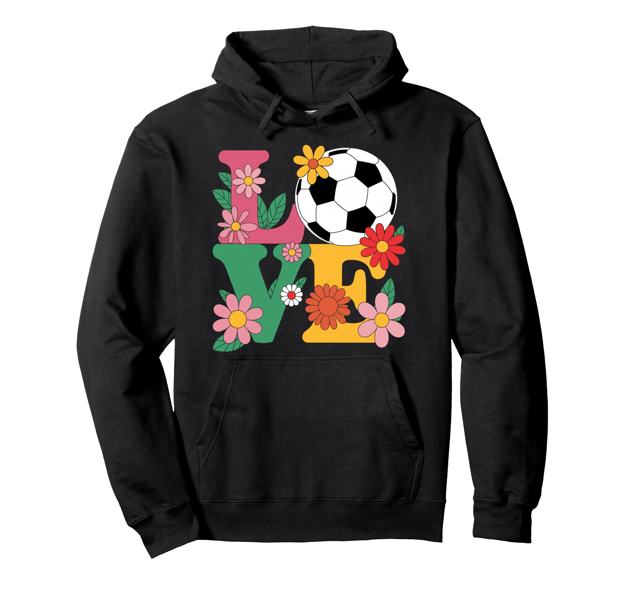 Funny Soccer Art Soccer Player Hoodie - Aesthetic Graphic for Adults - T-Shirt, Sweatshirt, Hoodie