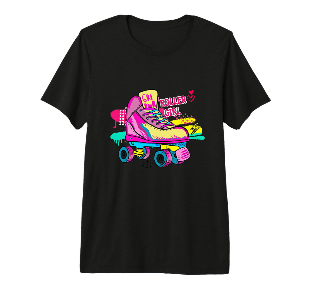Roller Roller Skater Colorful Roller T-Shirt - Minimalist Print for Adults - T-Shirt, Sweatshirt, Hoodie