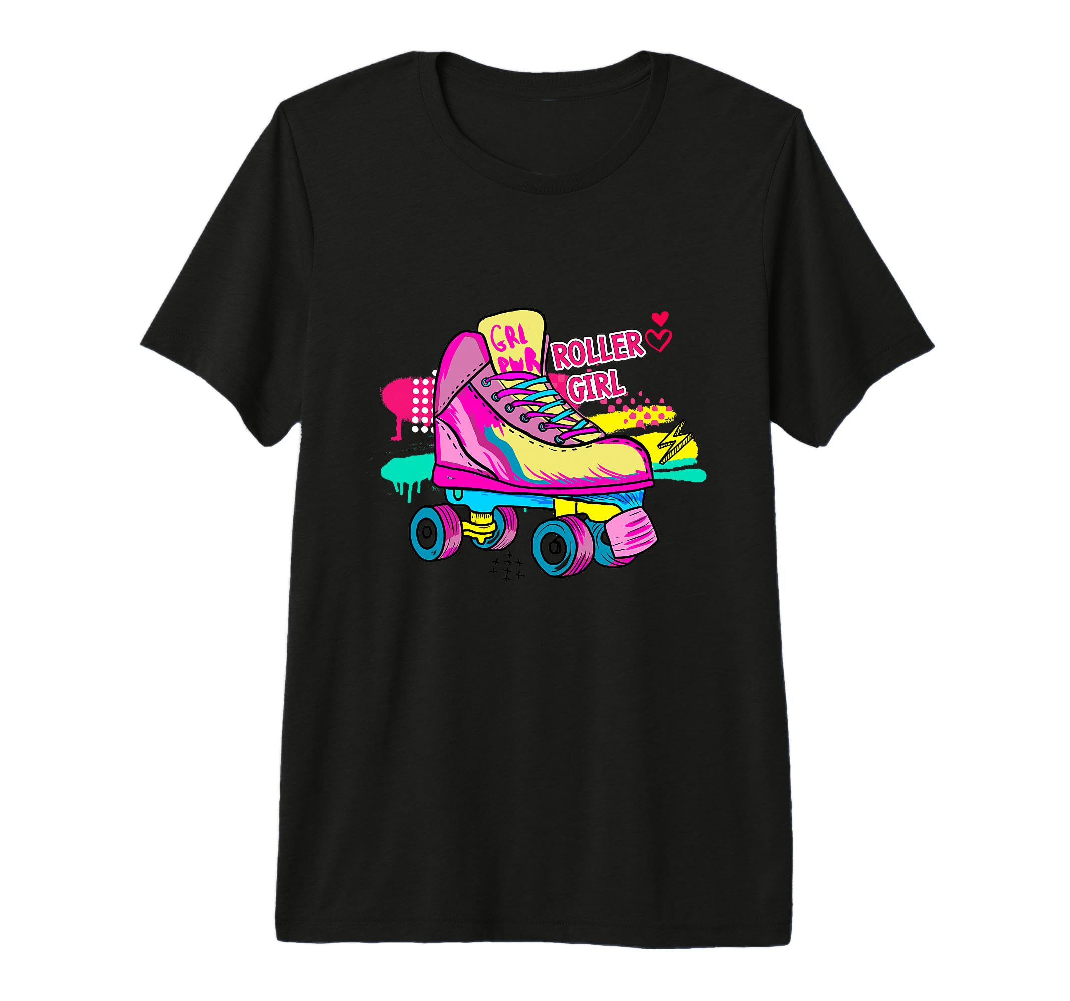 Roller Roller Skater Colorful Roller T-Shirt - Minimalist Print for Adults - T-Shirt, Sweatshirt, Hoodie