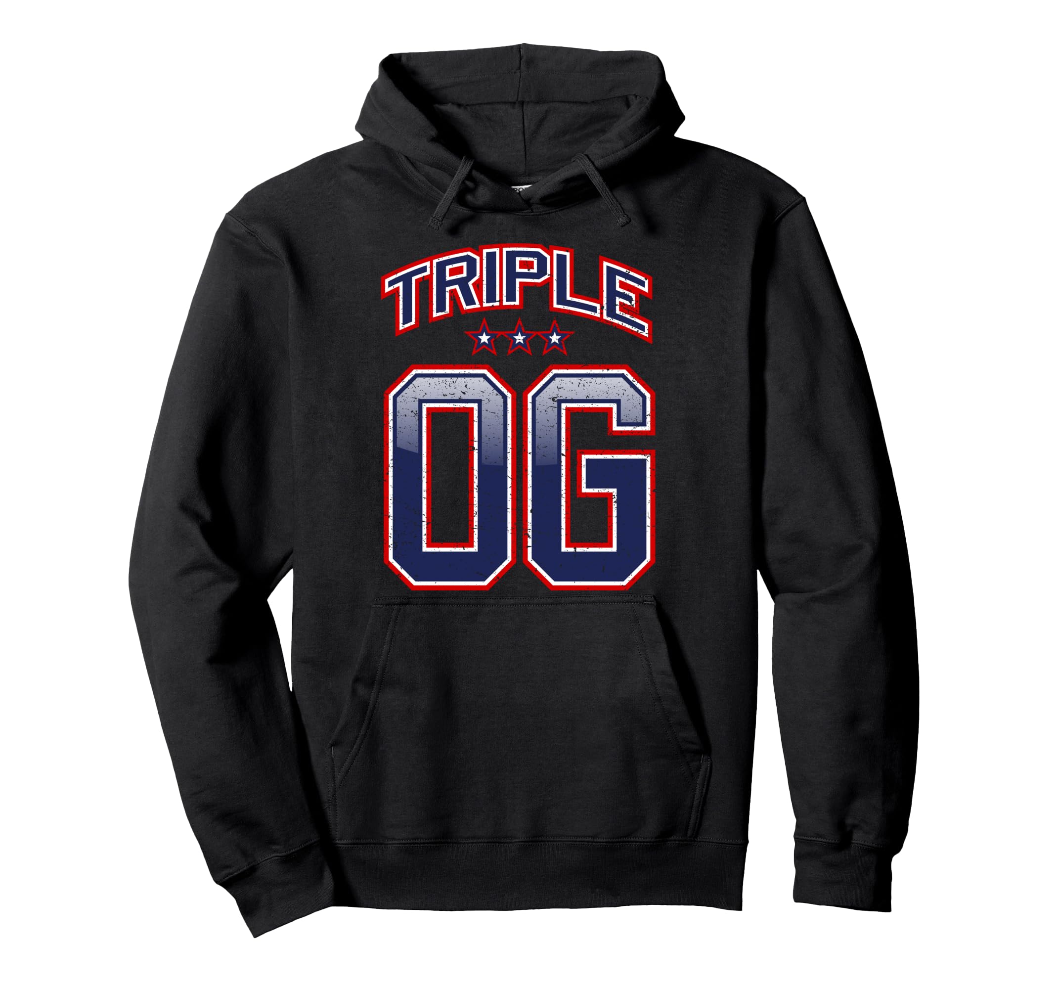Triple Og Old School Hip Hop Original Hoodie - Novelty Apparel Men Women - T-Shirt, Sweatshirt, Hoodie