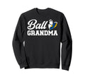 Ball Grandma Heart Volleyball Sweatshirt - Fun Novelty Design for Adults - T-Shirt, Sweatshirt, Hoodie