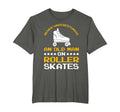 Roller Skater Grandpa Old Roller Skates T-Shirt - Trendy Graphic Men Women - T-Shirt, Sweatshirt, Hoodie