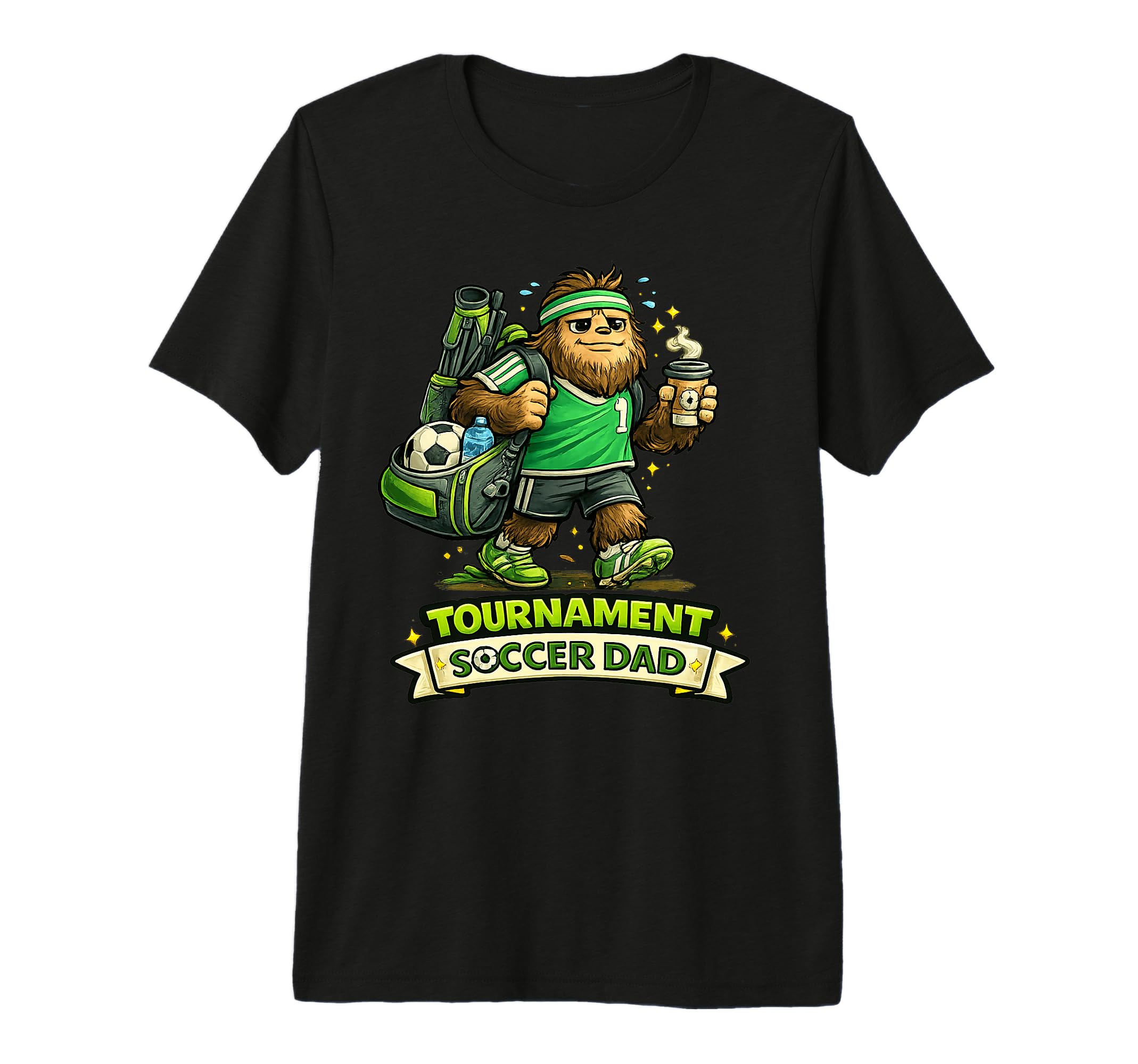 Mens Tournament Soccer Dad Sideline T-Shirt - Unique Graphic for Adults - T-Shirt, Sweatshirt, Hoodie