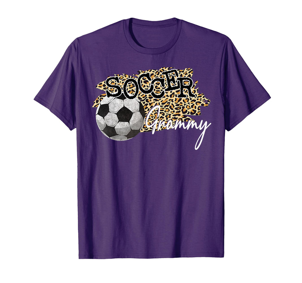 Soccer Grammy Leopard Soccer Grammy T-Shirt - Fun Novelty Design Unisex - T-Shirt, Sweatshirt, Hoodie