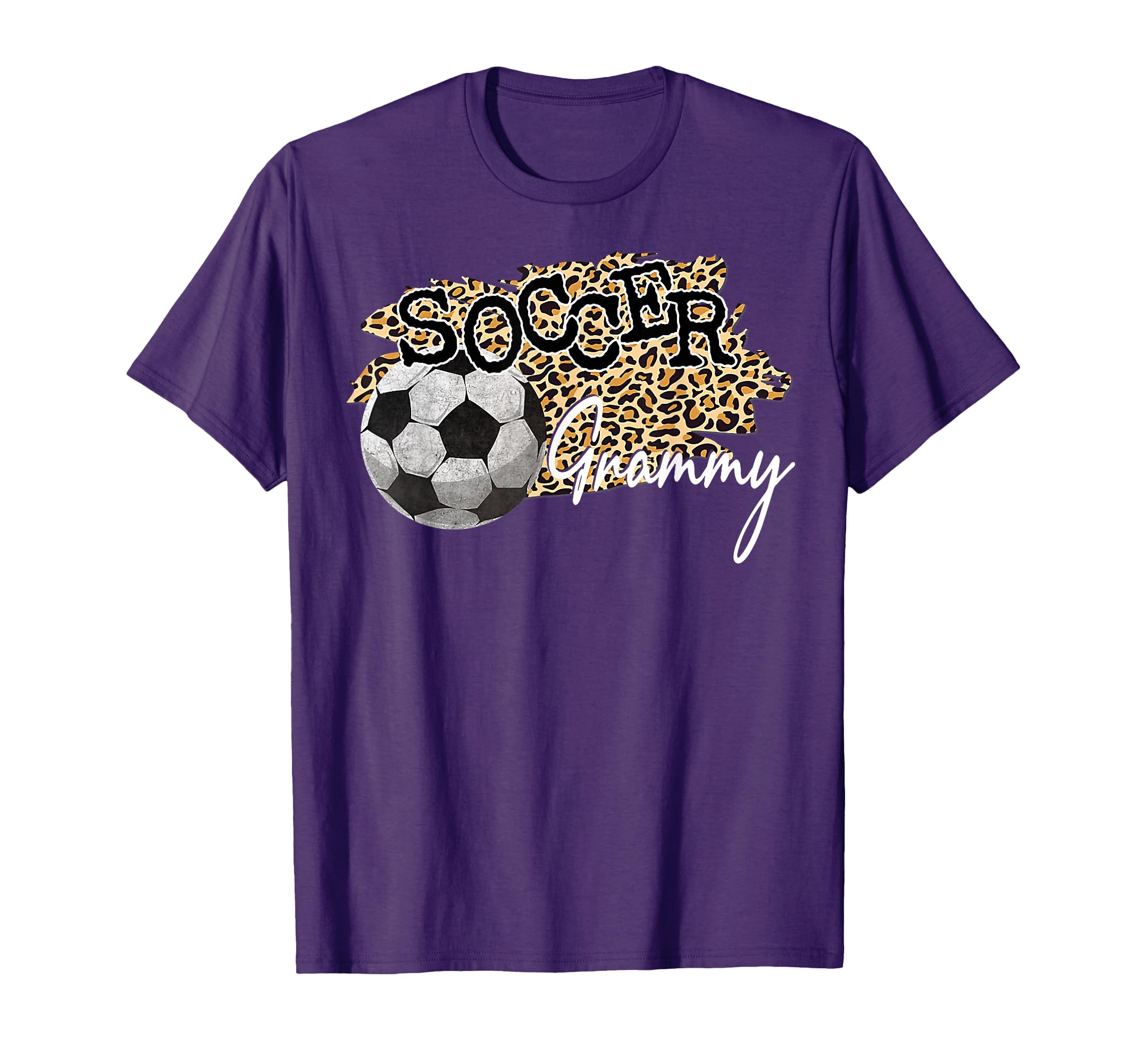 Soccer Grammy Leopard Soccer Grammy T-Shirt - Fun Novelty Design Unisex - T-Shirt, Sweatshirt, Hoodie