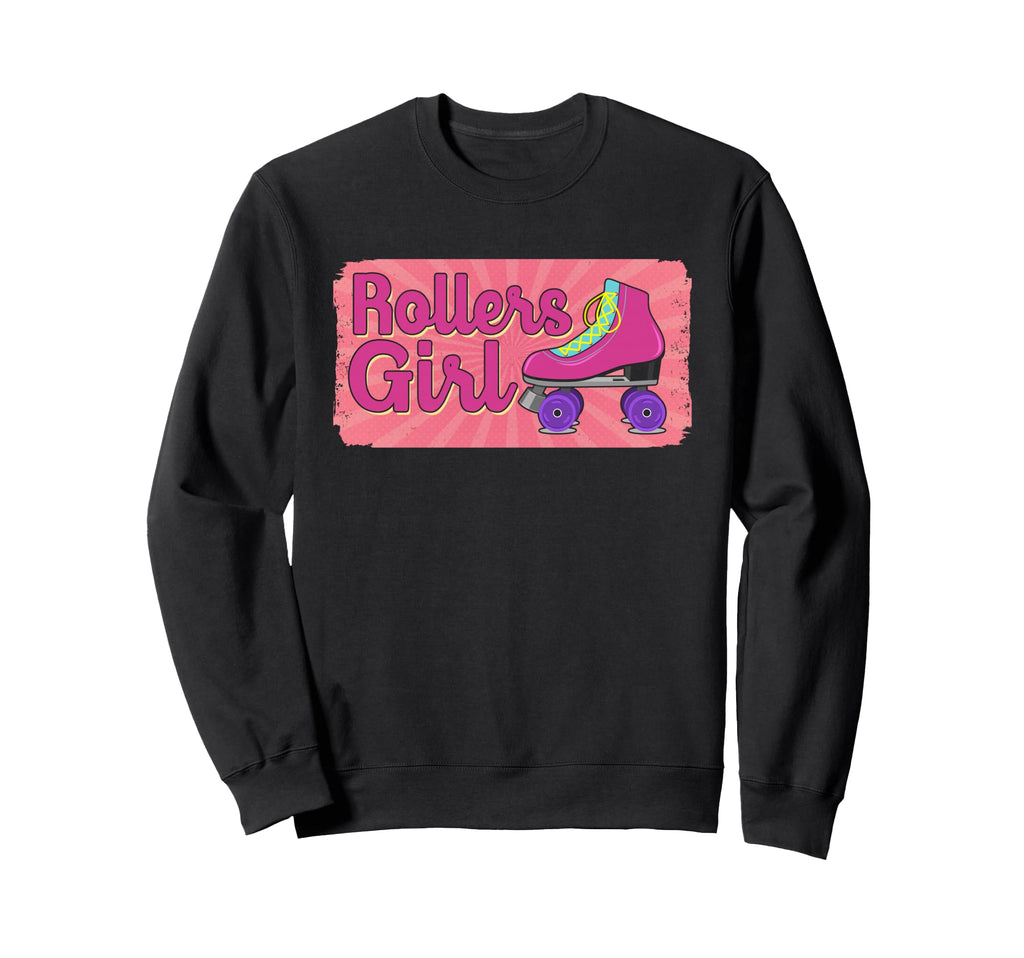 70S 80S Skating Roller Skates Sweatshirt - Novelty Apparel Unisex - T-Shirt, Sweatshirt, Hoodie