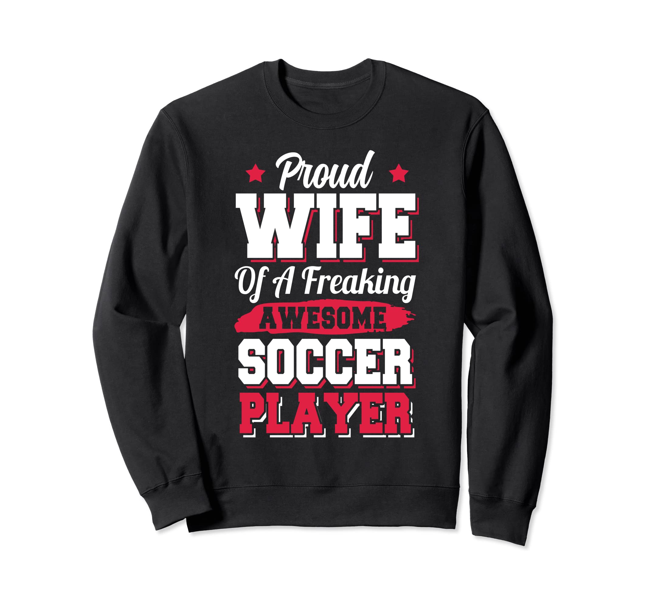 Coach Soccer Player Wife Sweatshirt - Minimalist Print for Adults - T-Shirt, Sweatshirt, Hoodie