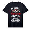 Mens My Favorite Soccer Player Grams T-Shirt - Custom Art Print Men Women - T-Shirt, Sweatshirt, Hoodie