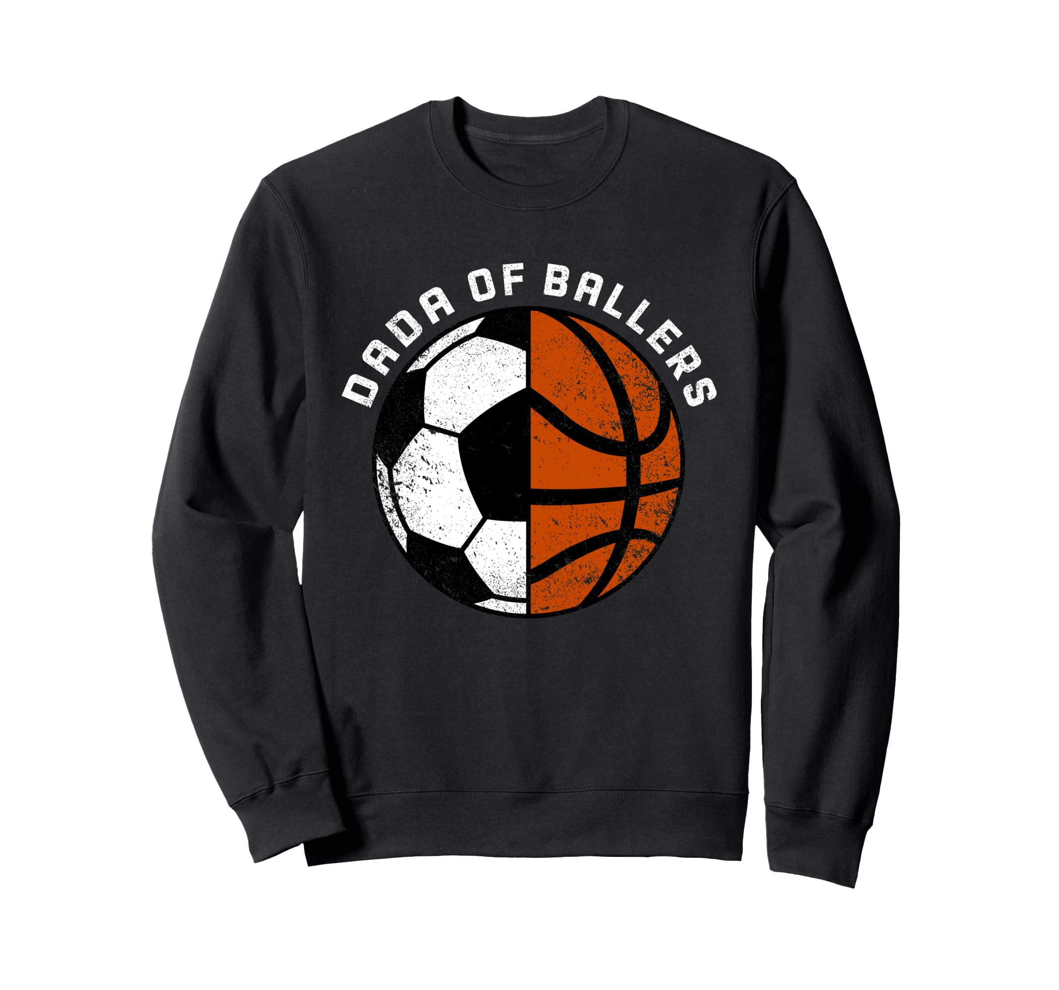 Dada Ballers Funny Soccer Sweatshirt - Minimalist Print Men Women - T-Shirt, Sweatshirt, Hoodie