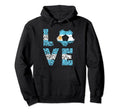 Argentina Soccer Team Argentina Love Ball Hoodie - Minimalist Print Unisex - T-Shirt, Sweatshirt, Hoodie