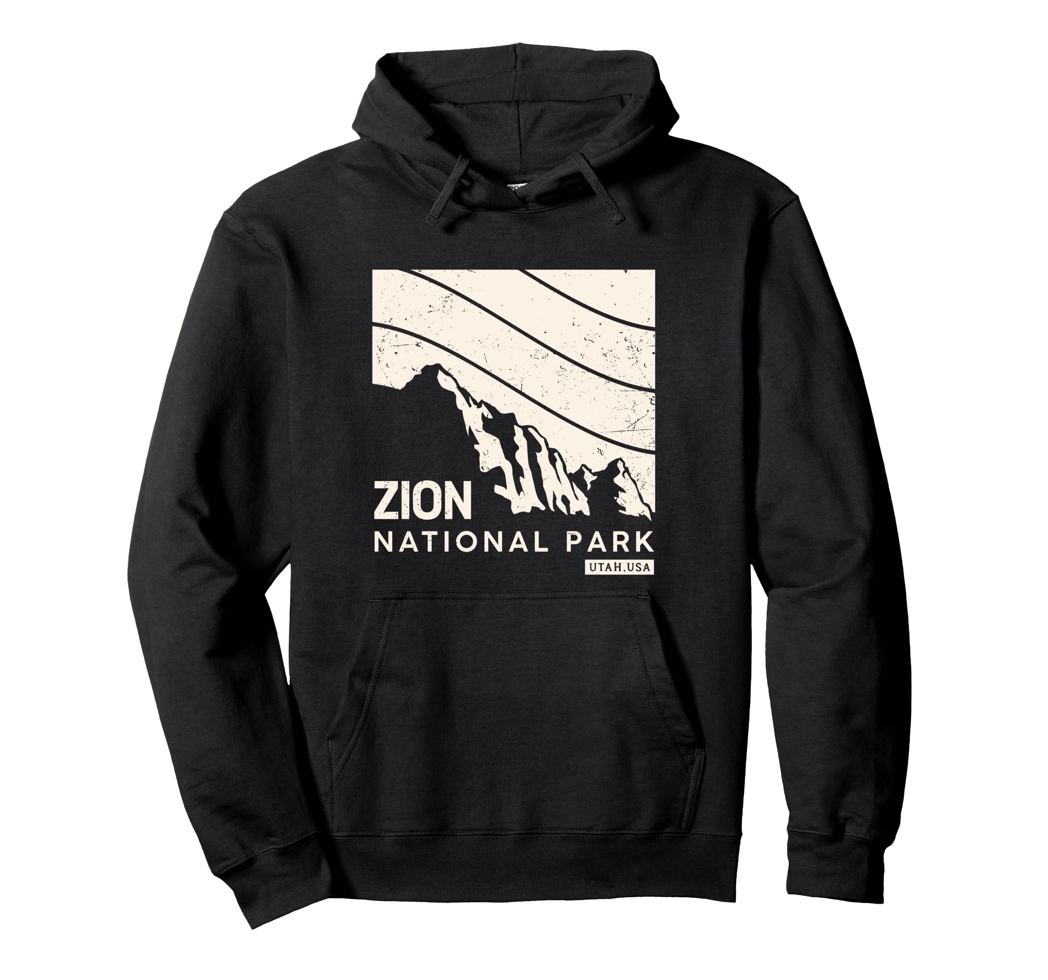 Mountains National Park Utah Hoodie - Casual Everyday Wear for Adults - T-Shirt, Sweatshirt, Hoodie