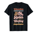 Roller Skating Skate 1970S Education T-Shirt - Custom Art Print for Adults - T-Shirt, Sweatshirt, Hoodie