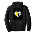 Volleyball Soccer Football Ball Heart Hoodie - Minimalist Print Unisex - T-Shirt, Sweatshirt, Hoodie