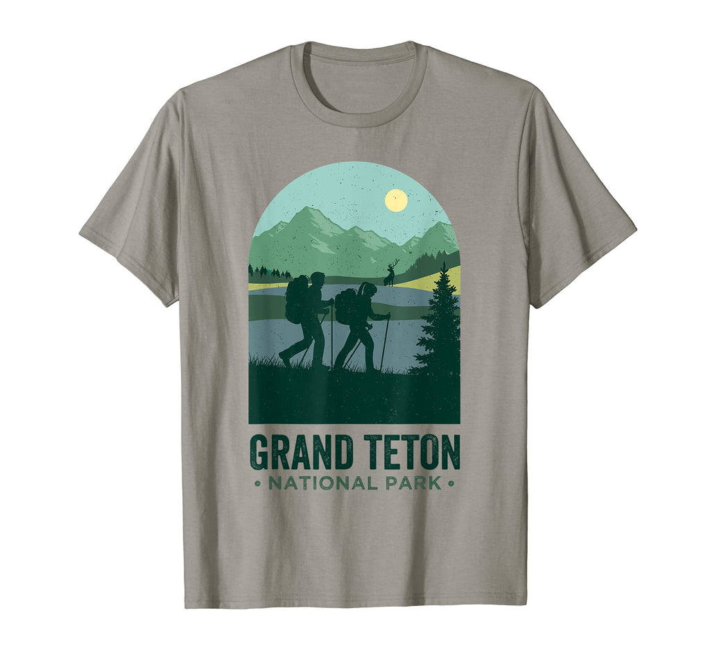Grand Tetons Hiking Grand Teton T-Shirt - Graphic Print for Adults - T-Shirt, Sweatshirt, Hoodie
