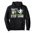 Proud Soccer Step Dad Soccer Player Hoodie - Unique Graphic Unisex - T-Shirt, Sweatshirt, Hoodie