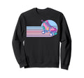 Sunset 70S Roller Skating Skate Night Sweatshirt - Graphic Print Unisex - T-Shirt, Sweatshirt, Hoodie