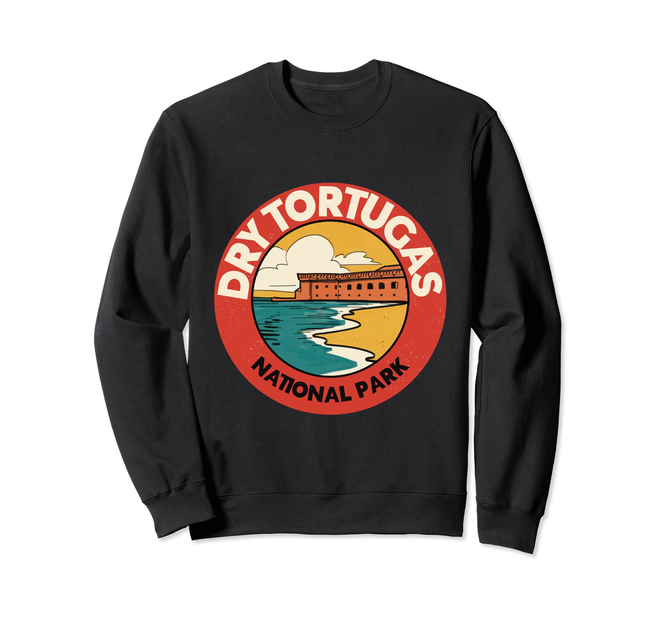 Dry Tortugas National Park Sweatshirt - Minimalist Print Unisex - T-Shirt, Sweatshirt, Hoodie