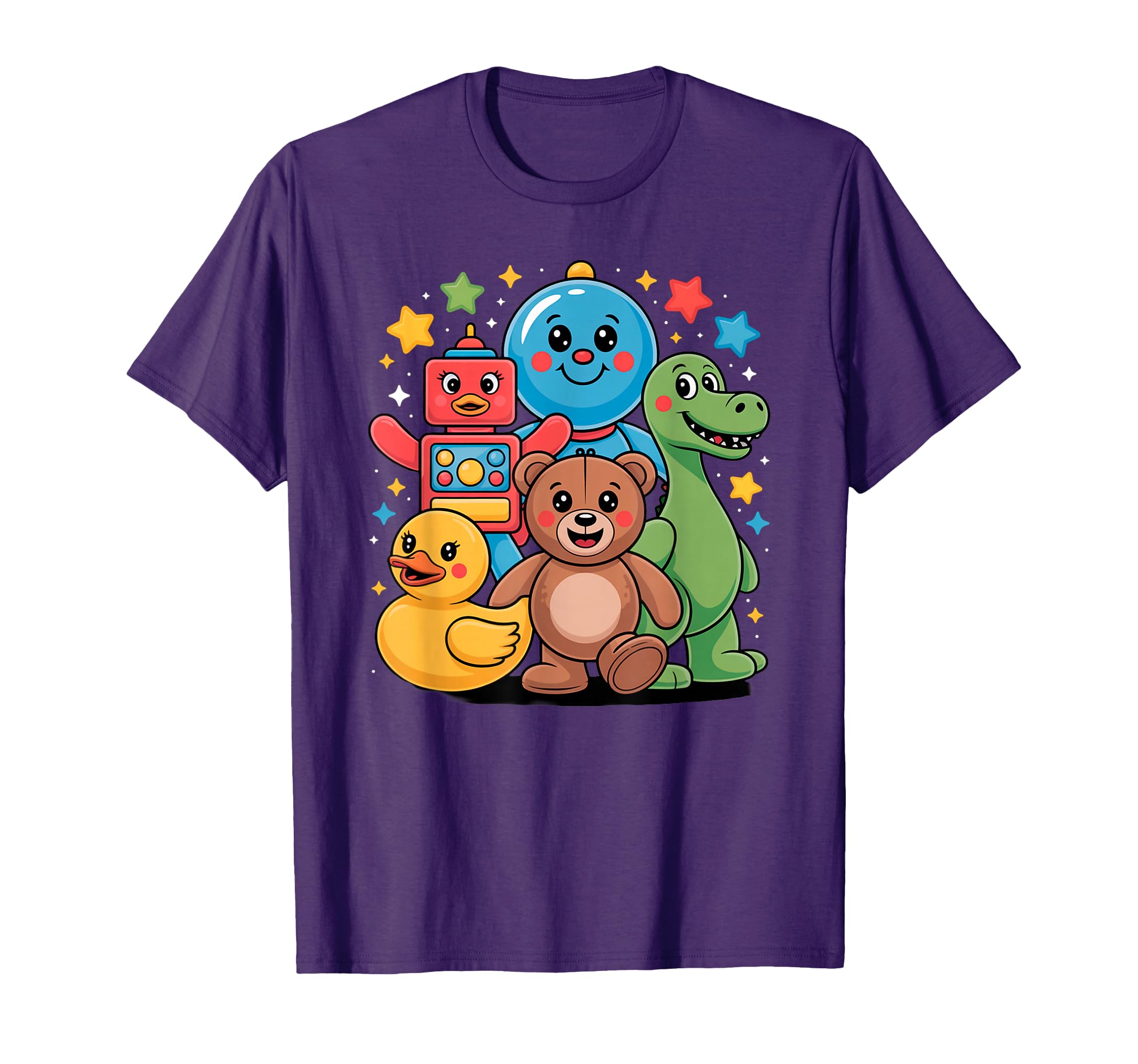 Kidcore Aesthetic Vibes Colorful Cartoon T-Shirt - Custom Art Print Unisex - T-Shirt, Sweatshirt, Hoodie