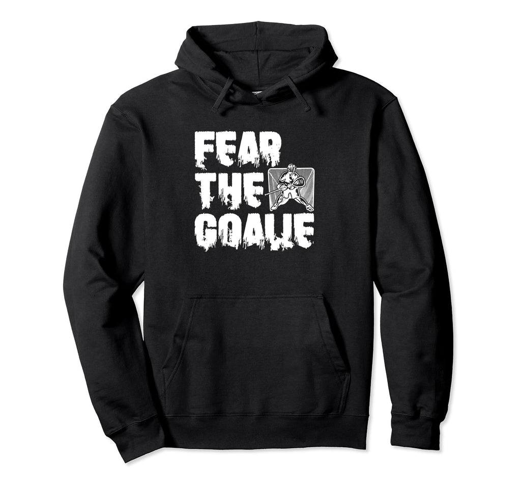 Lacrosse Goalkeeper Funny Lax Player Stick Hoodie - Trendy Graphic Unisex - T-Shirt, Sweatshirt, Hoodie