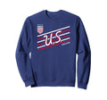 U S Soccer Perform Navy Uswnt Sweatshirt - Custom Art Print Unisex - T-Shirt, Sweatshirt, Hoodie