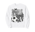 Soccer Ball Mama Coquette Bow Soccer Sweatshirt - Trendy Graphic Men Women - T-Shirt, Sweatshirt, Hoodie