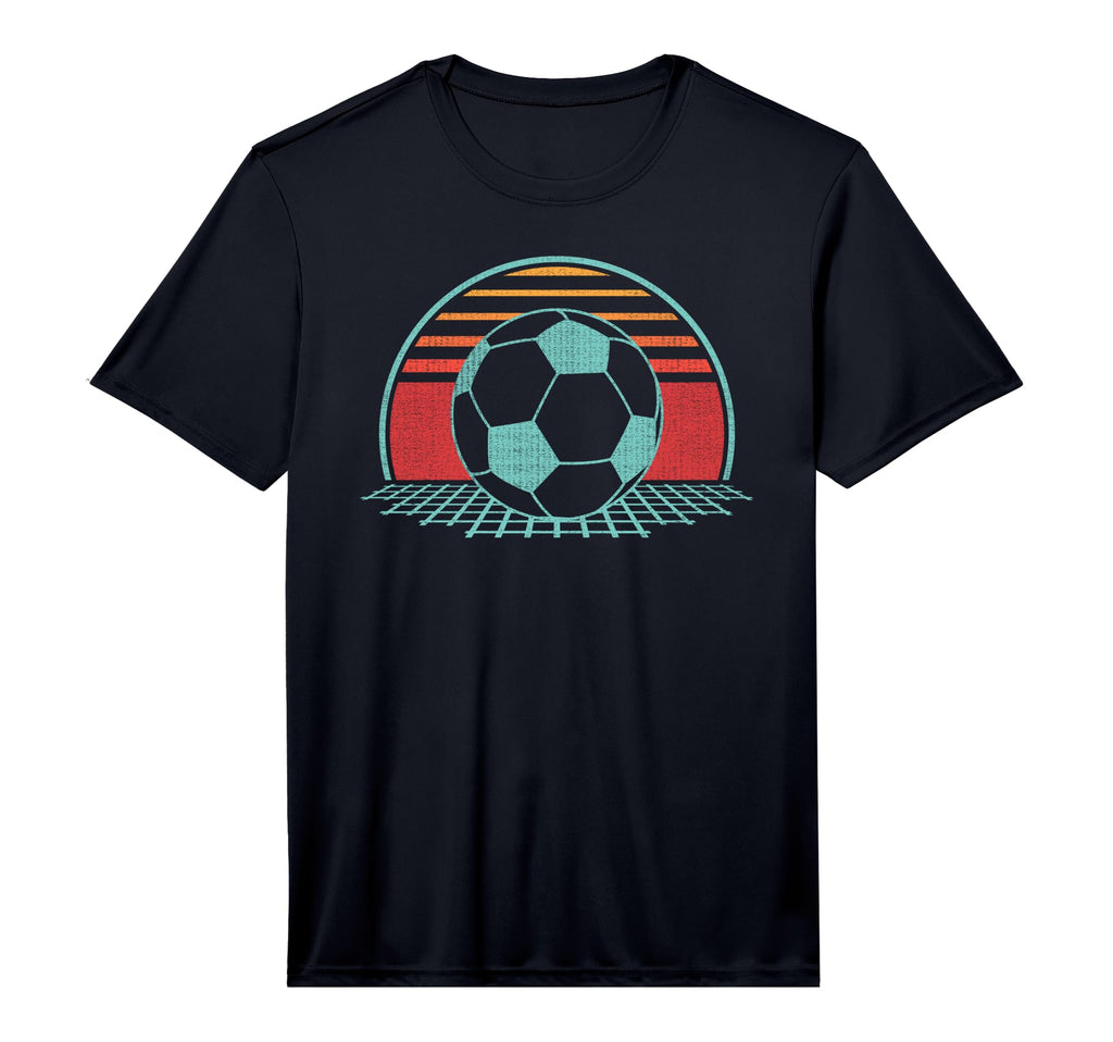 Soccer Ball 80S Soccer Player Performance T-Shirt - Custom Art Print Unisex - T-Shirt, Sweatshirt, Hoodie