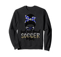 Loud And Proud Soccer Mom Mother Sports Hoodie - Trendy Graphic for Adults - T-Shirt, Sweatshirt, Hoodie