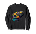 Led Neon Hip Hop Old School Graffiti Sweatshirt - Custom Art Print Unisex - T-Shirt, Sweatshirt, Hoodie