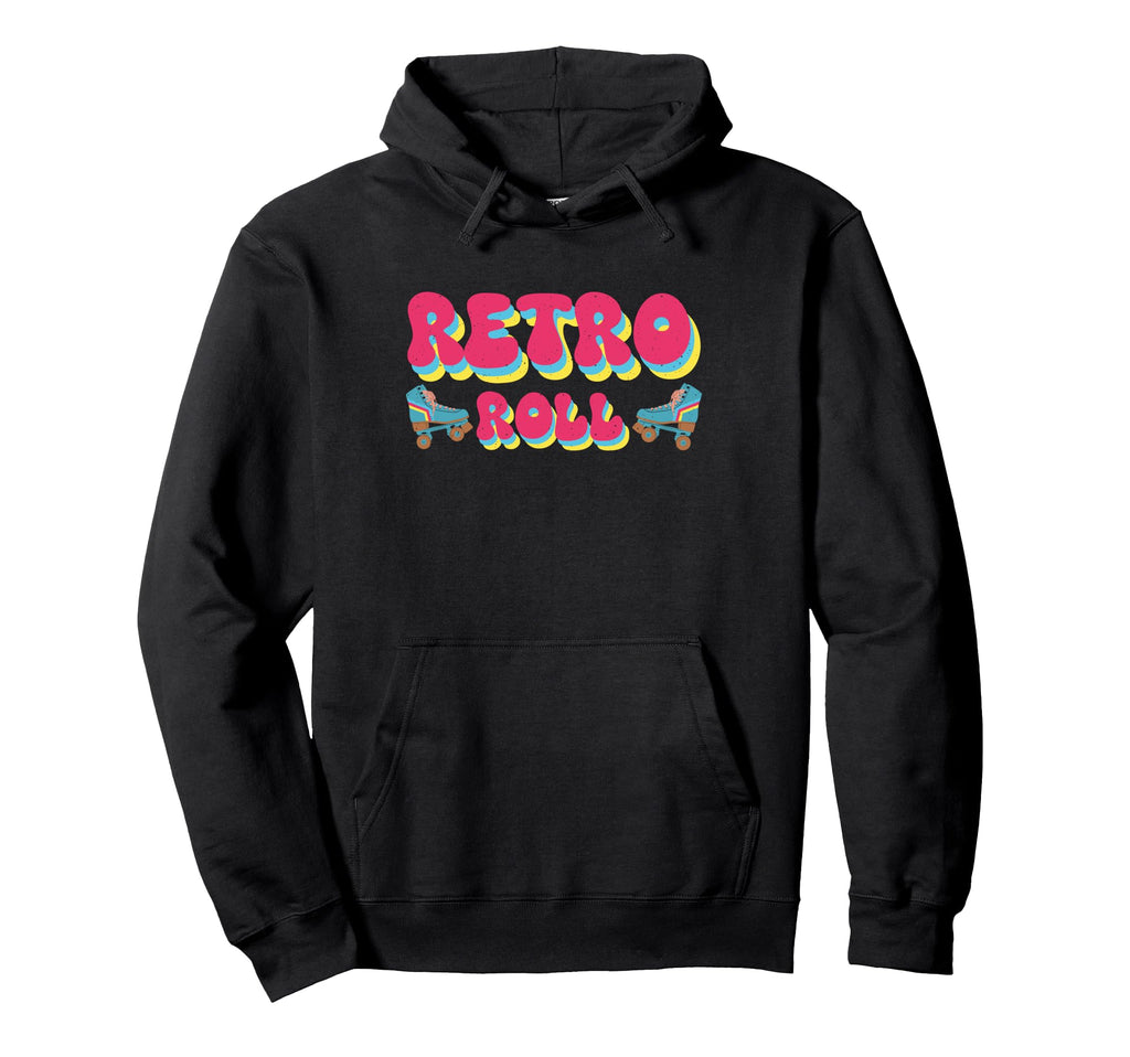 Roller Skating 80S Roller Skates Hoodie - Graphic Print Unisex - T-Shirt, Sweatshirt, Hoodie