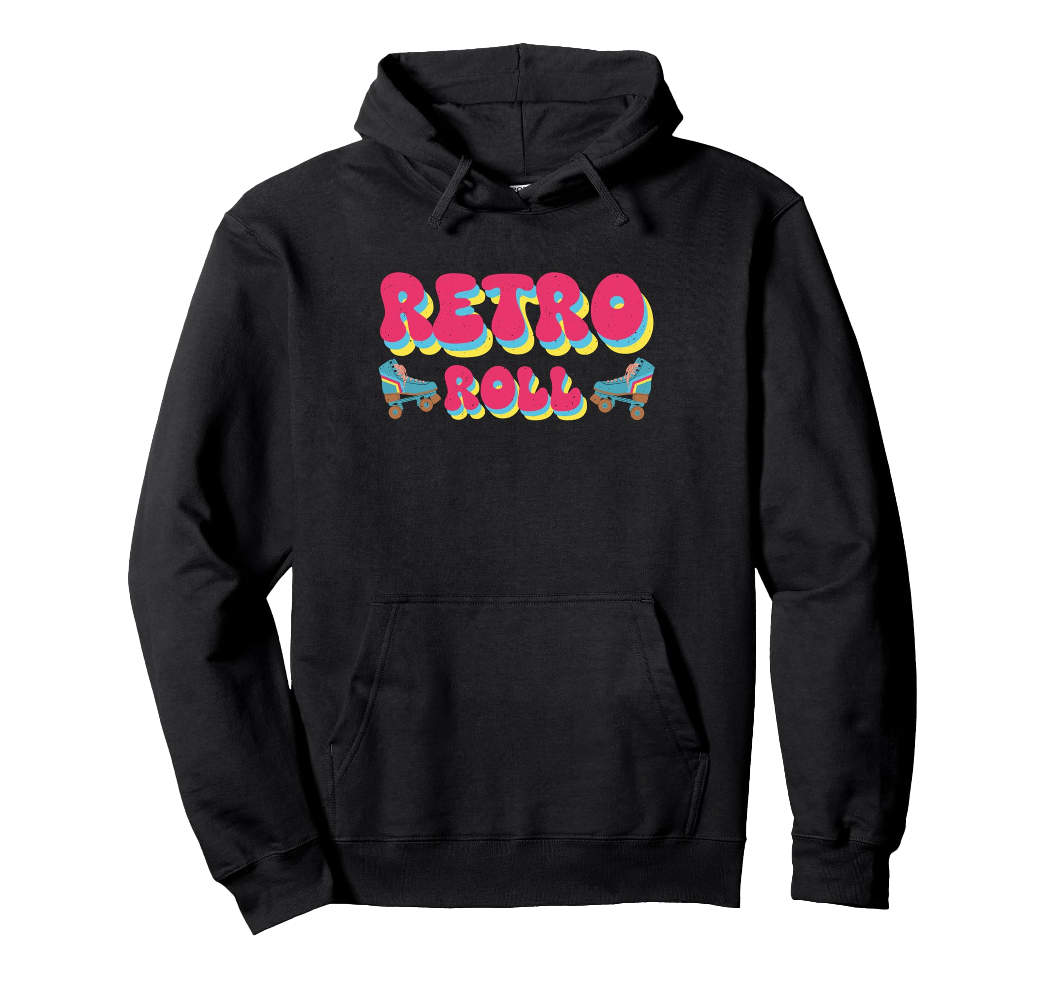 Roller Skating 80S Roller Skates Hoodie - Graphic Print Unisex - T-Shirt, Sweatshirt, Hoodie