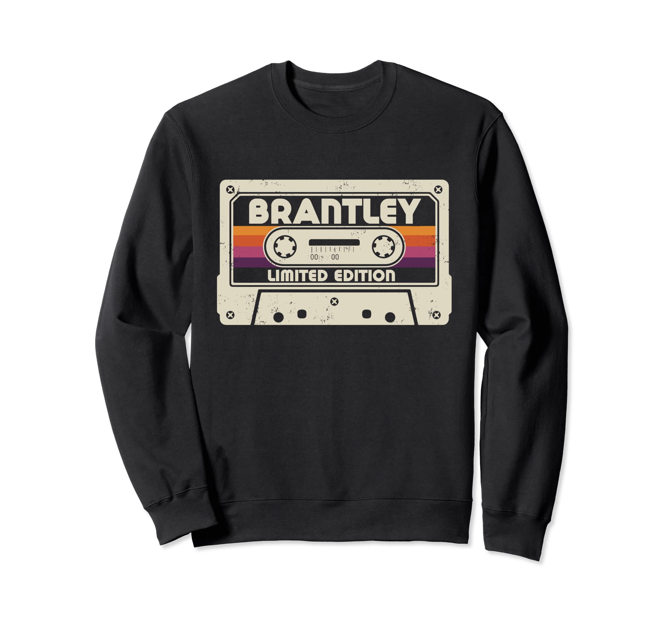 Brantley First Name Cassette Tape Sweatshirt - Custom Art Print Unisex - T-Shirt, Sweatshirt, Hoodie