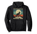 Wolf Great Smoky Mountains National Park Hoodie - Graphic Print for Adults - T-Shirt, Sweatshirt, Hoodie