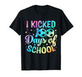 I Kicked 100 Days School Soccer T-Shirt - Aesthetic Graphic Men Women - T-Shirt, Sweatshirt, Hoodie