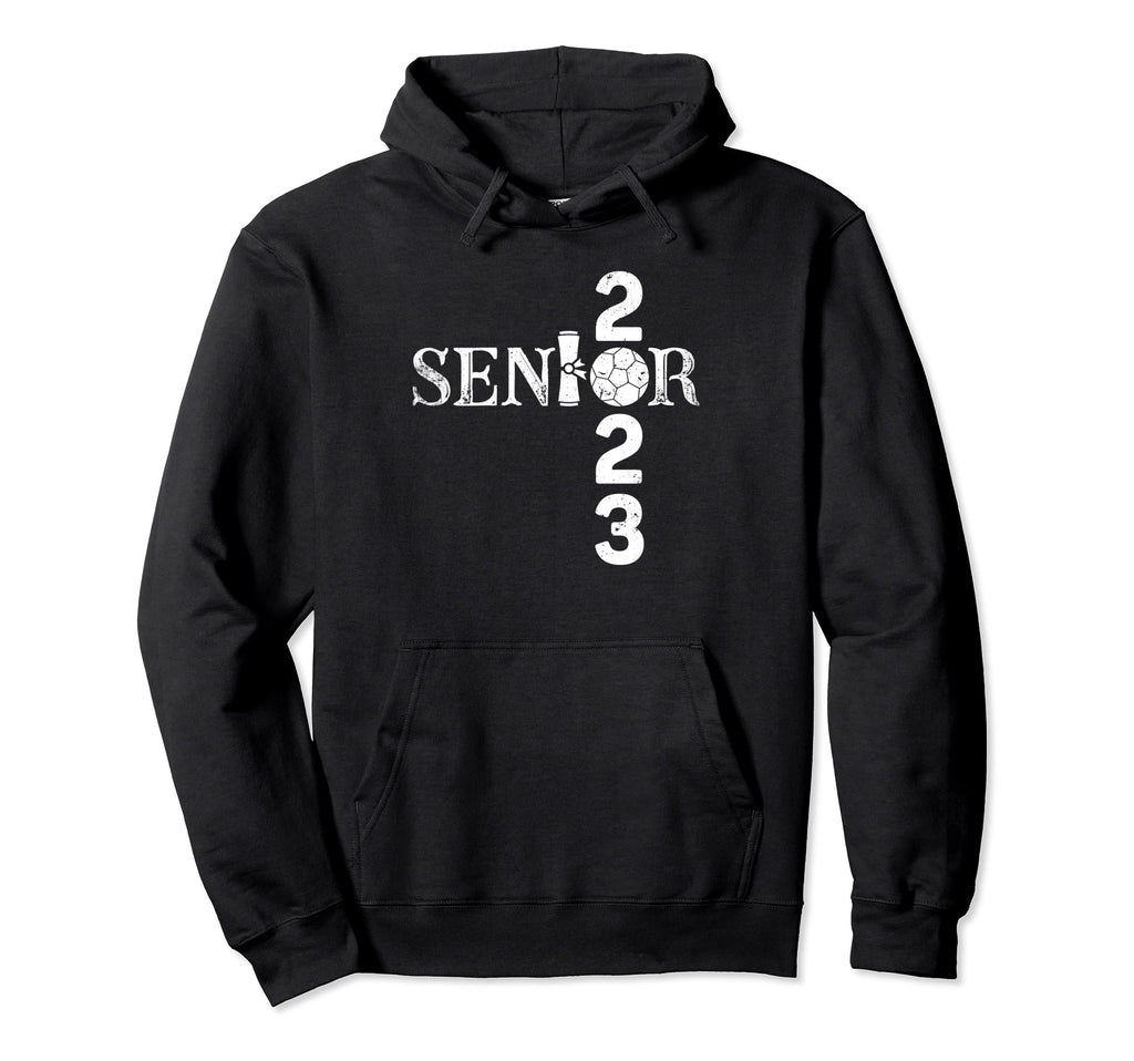 Senior 2023 Soccer Funny Class 2023 Hoodie - Aesthetic Graphic for Adults - T-Shirt, Sweatshirt, Hoodie